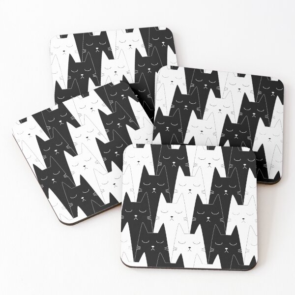 Item preview, Minimalistic Cat Pattern designed and sold by Mayion.