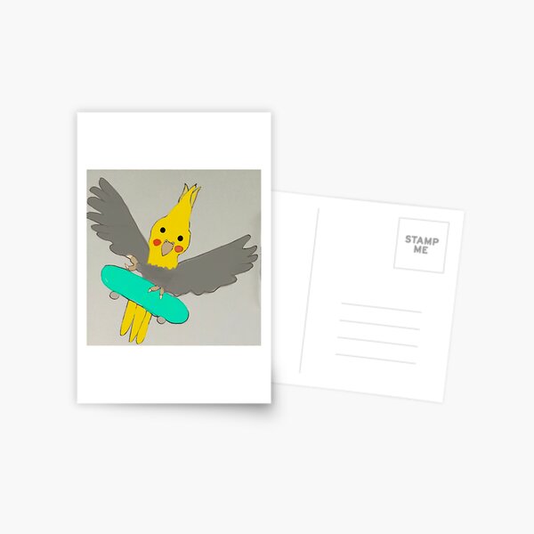 Skater teil Postcard