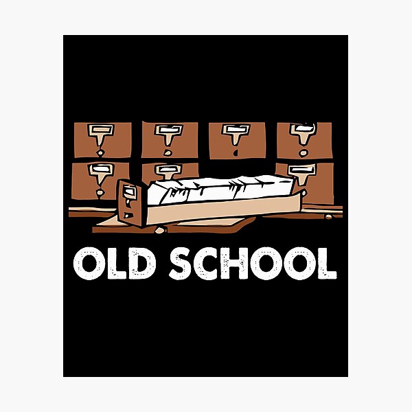 Item preview, Bibliothécaire Old School designed and sold by CarlosGray.