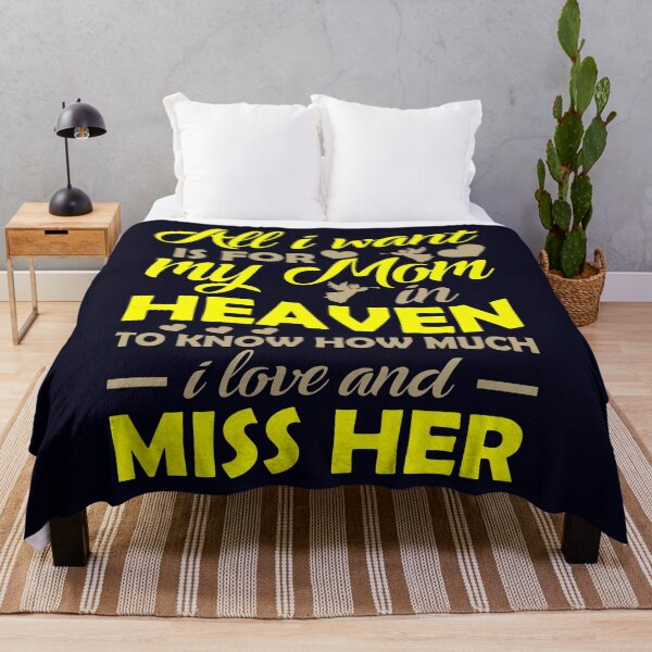 Item preview, All I want is for my Missing Mom in Heaven designed and sold by mmos.