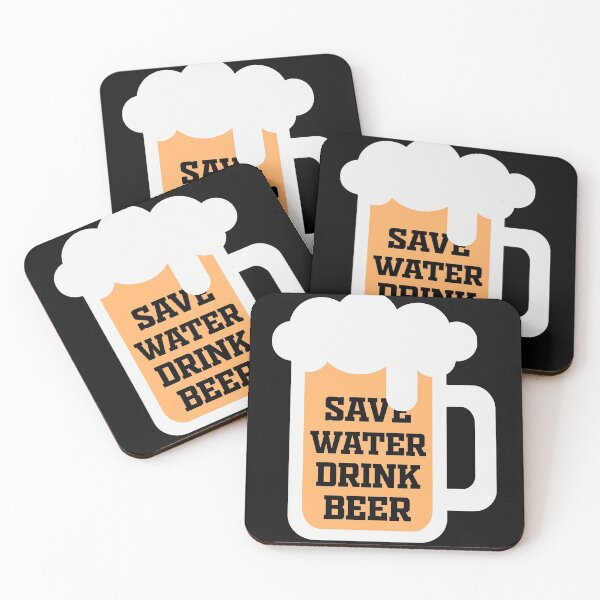 Item preview, SAVE WATER DRINK BEER designed and sold by Con Inspo.