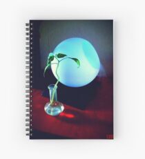The Moon and the Plant Spiral Notebook