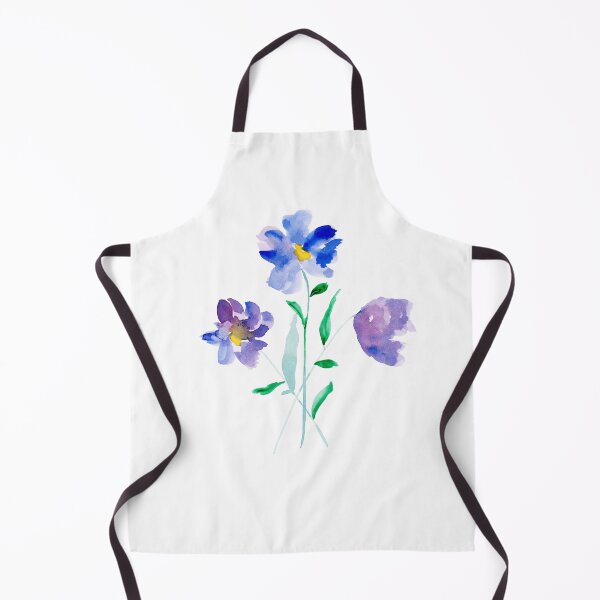 Item preview, Purple tones watercolor florals designed and sold by harpleydesigns.