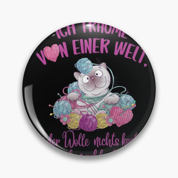 Item preview, Funny cat knitting, crochet & wool needlework outfit designed and sold by Alpmedia.
