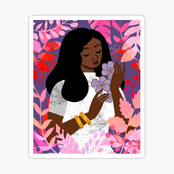 Violet in February Sticker