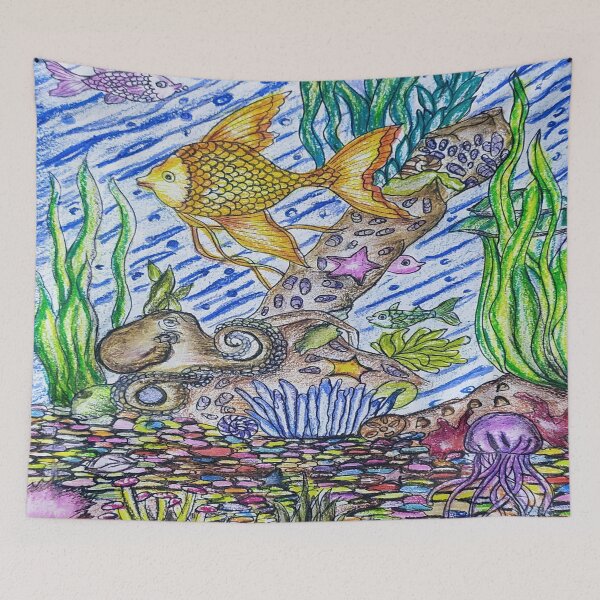 Item preview, Ocean life . designed and sold by Aesthetic-Draw.