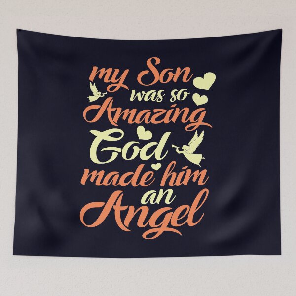 Item preview, My missing Son was so Amazing God made him Angel designed and sold by mmos.