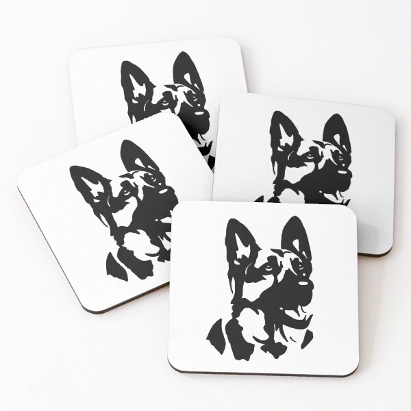 Item preview, Minimalist German Shepherd designed and sold by Whoofster.
