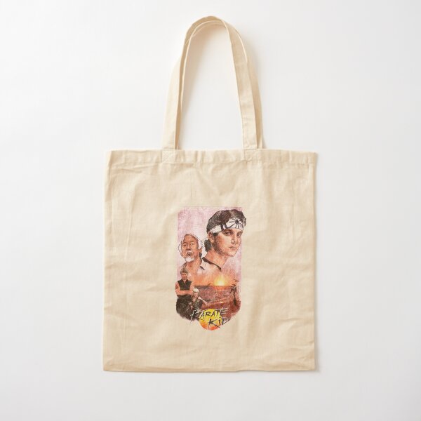 Karate kid design Cotton Tote Bag