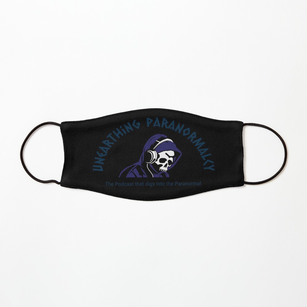 Podcast Merchandise for Unearthing Paranormalcy Mask