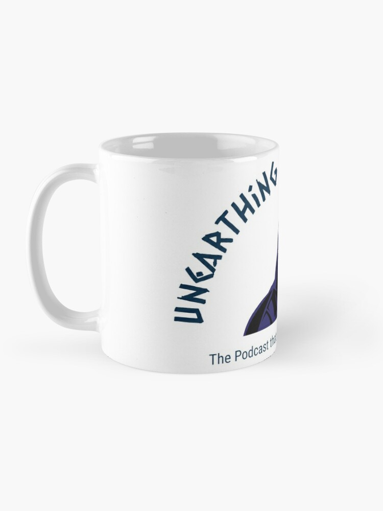 Alternate view of Podcast Merchandise for Unearthing Paranormalcy Coffee Mug
