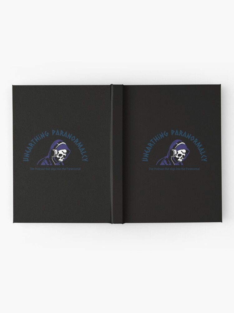 Alternate view of Podcast Merchandise for Unearthing Paranormalcy Hardcover Journal