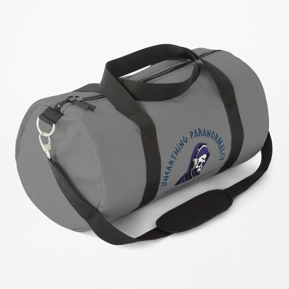 Podcast Merchandise for Unearthing Paranormalcy Duffle Bag
