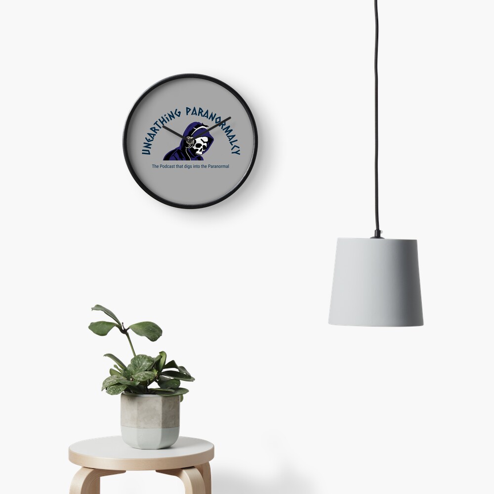 Podcast Merchandise for Unearthing Paranormalcy Clock