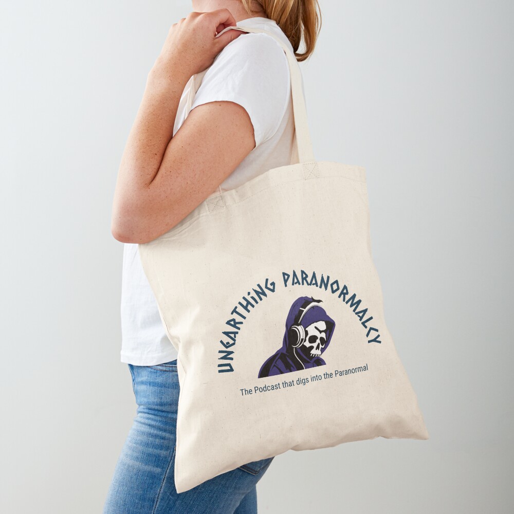Podcast Merchandise for Unearthing Paranormalcy Tote Bag