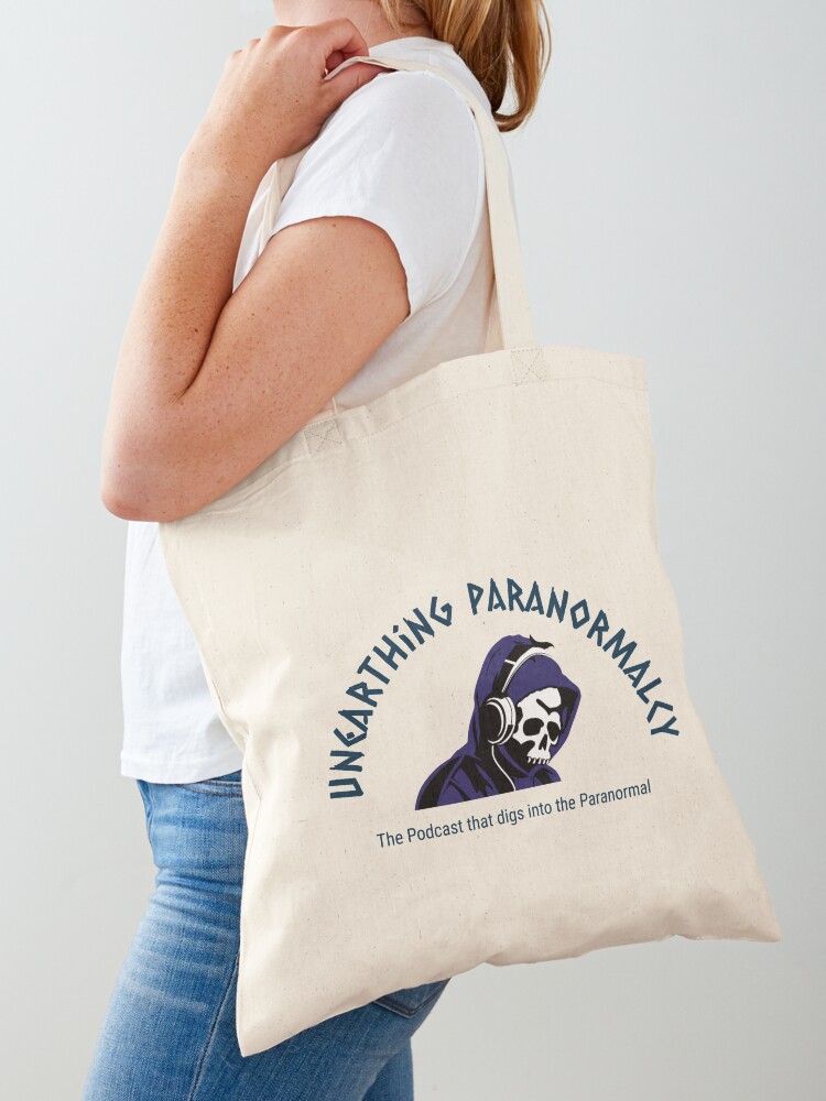 Thumbnail 1 of 5, Tote Bag, Podcast Merchandise for Unearthing Paranormalcy designed and sold by unpnormalcy.