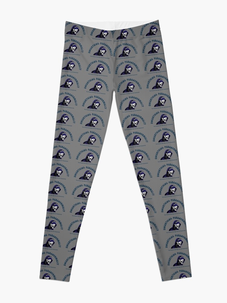 Alternate view of Podcast Merchandise for Unearthing Paranormalcy Leggings