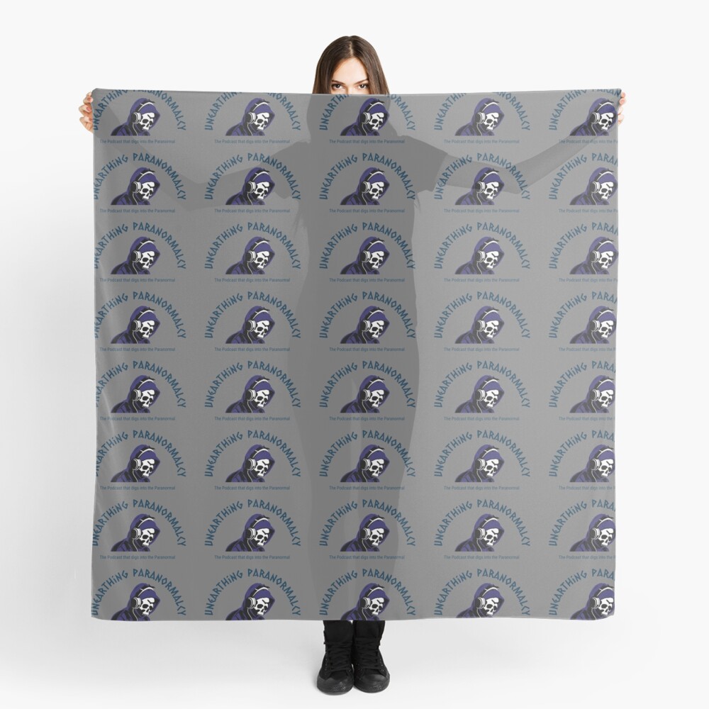 Podcast Merchandise for Unearthing Paranormalcy Scarf