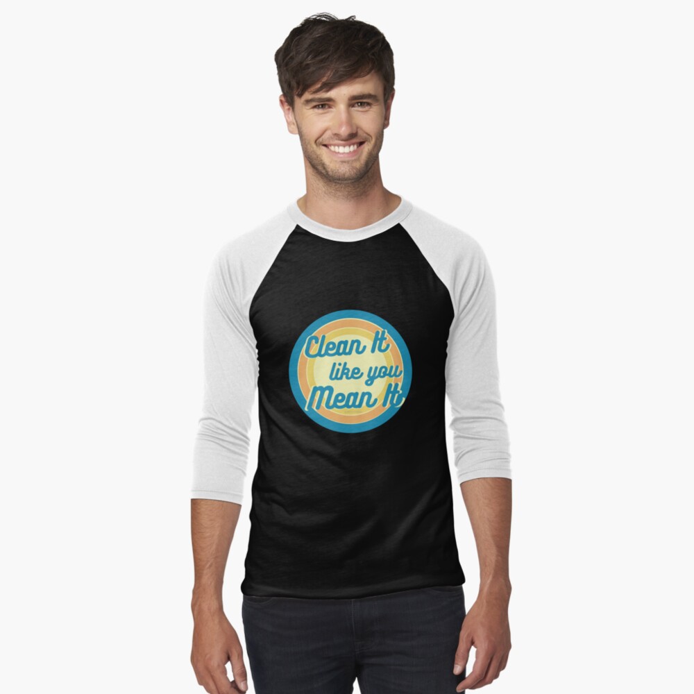 Item preview, Baseball ¾ Sleeve T-Shirt designed and sold by SavvyCleaner.