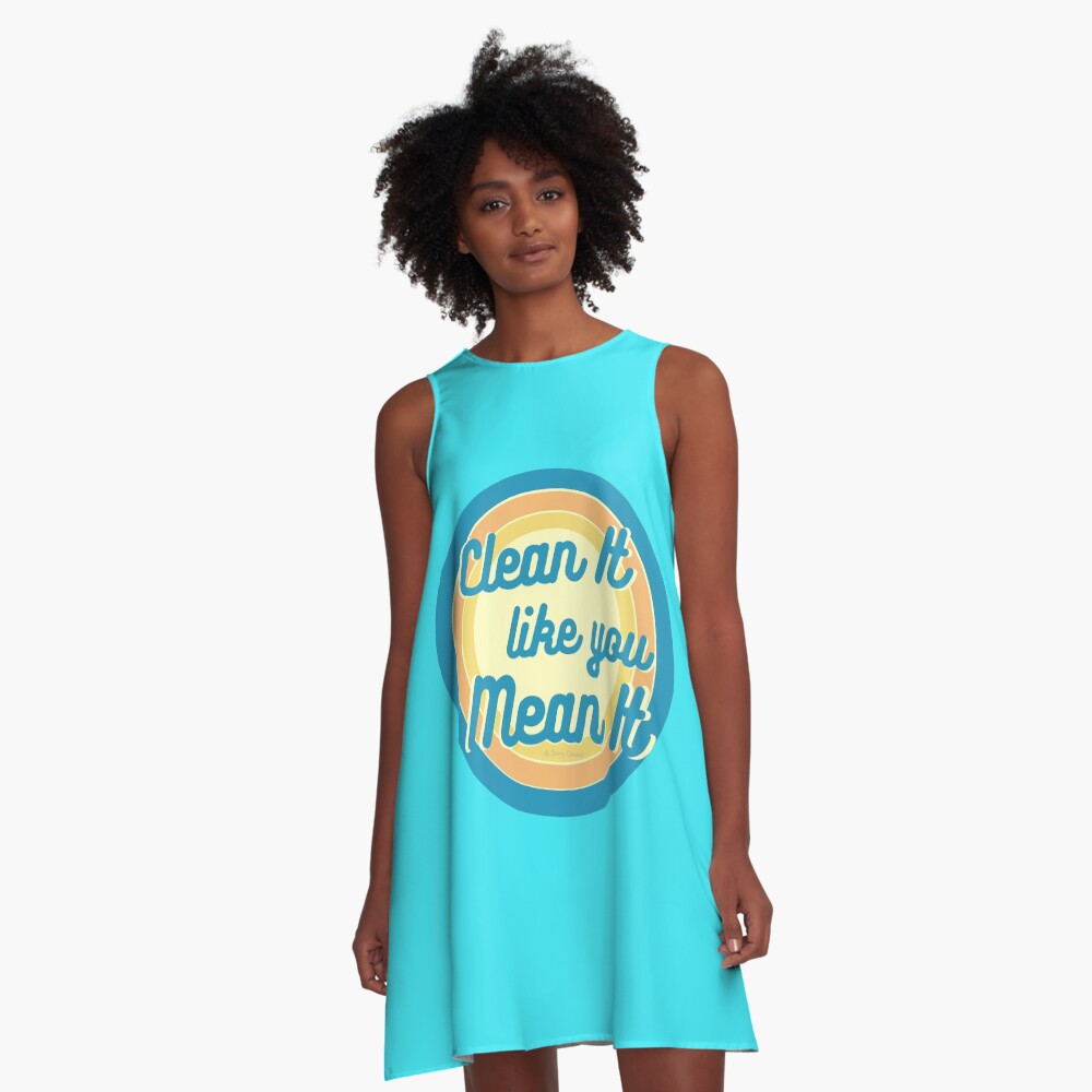 Item preview, A-Line Dress designed and sold by SavvyCleaner.