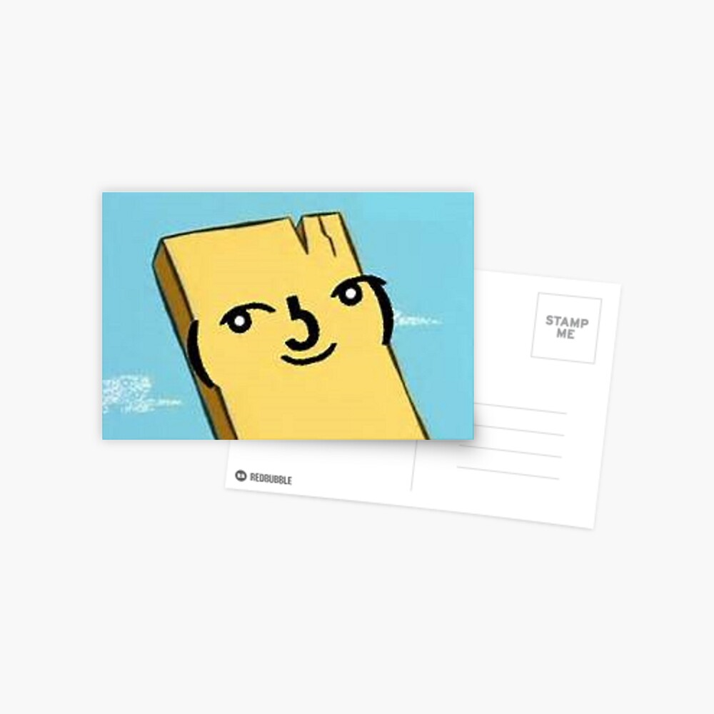 Plank Lenny Face Greeting Card By Undertalefan22 Redbubble - lenny face plank style roblox