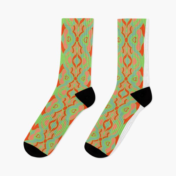 Item preview, Green and Orange Abstraction designed and sold by ARCaesthetics.