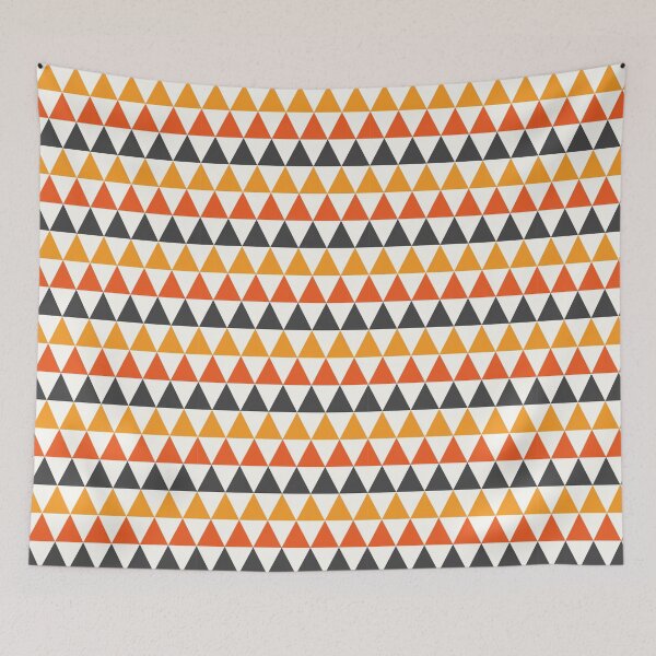 Item preview, Fun with Triangles Fall Halloween Pattern designed and sold by Katharine Andrew.