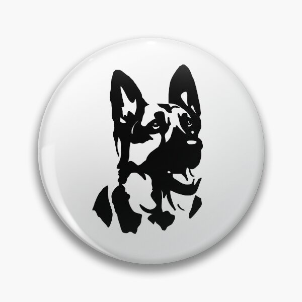 Item preview, German Shepherd Minimalist Dog designed and sold by Whoofster.