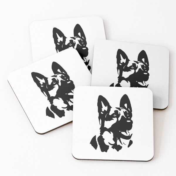 Item preview, German Shepherd Minimalist Dog designed and sold by Whoofster.