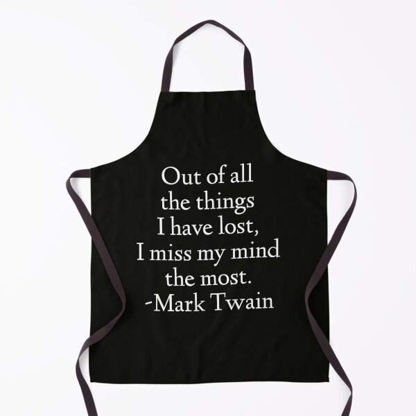 Item preview, Mark Twain Quote - Out Of All The Things I have Lost designed and sold by StoaMart.
