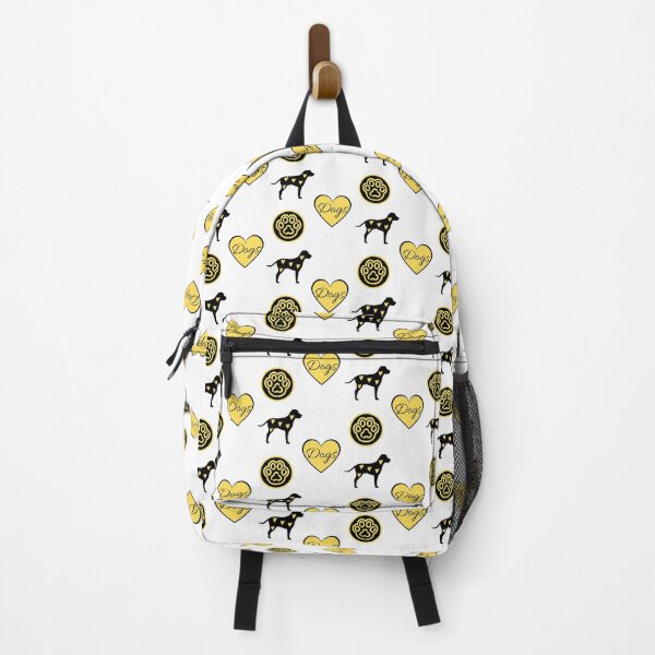 Item preview, Yellow dog, yellow paw design designed and sold by NinaBetterNot.