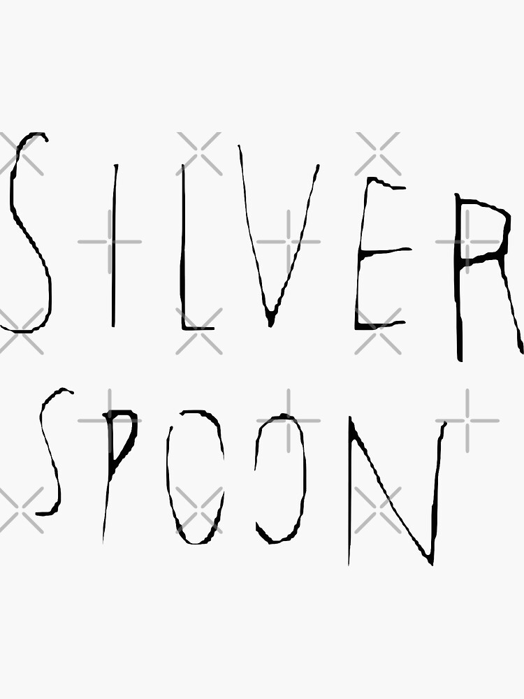 "Harry Styles silver spoon tattoo" Sticker for Sale by emmadk Redbubble