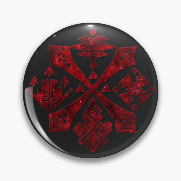 Item preview, Monster Hunter - Hunter's Guild Emblem (Galaxy Design) designed and sold by Kamurata.