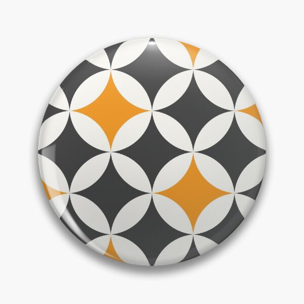 Item preview, Mid-Century Retro Fall Halloween Pattern designed and sold by Katharine Andrew.