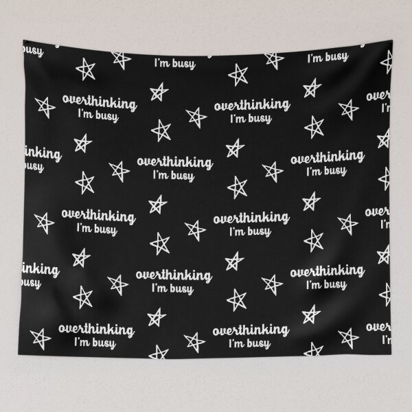 Item preview, Busy Overthinking designed and sold by Meritade.