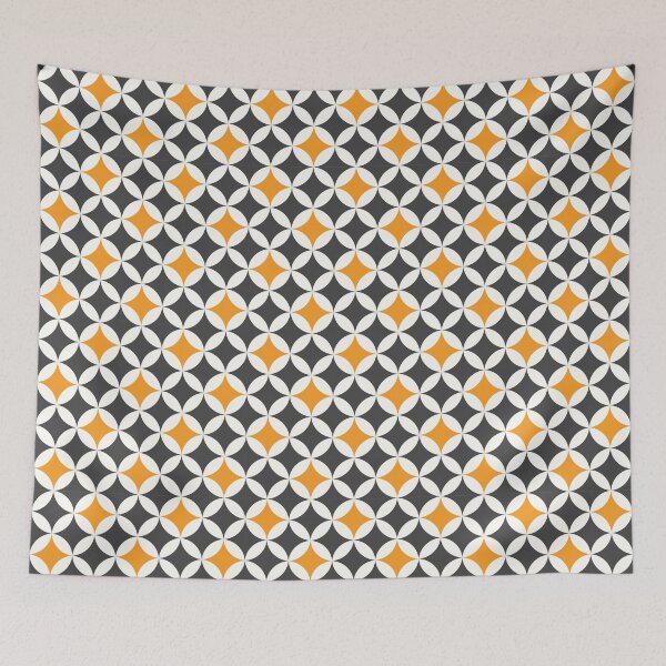Item preview, Mid-Century Retro Fall Halloween Pattern designed and sold by Katharine Andrew.