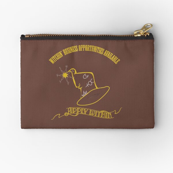 Witchin' Business Opportunities Available - Apply Within! Zipper Pouch