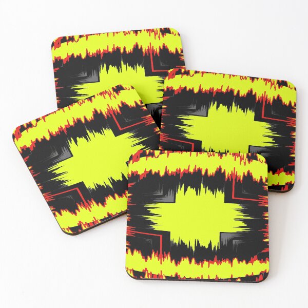 Item preview, Yellow Red Abstract Design. designed and sold by SourDot.