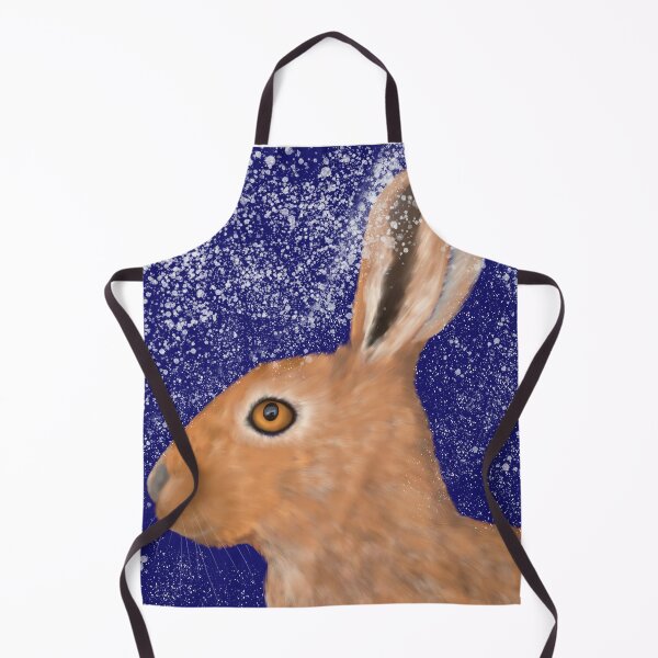 Item preview, Midnight hare in the winter snow designed and sold by Diane Hunter Art.