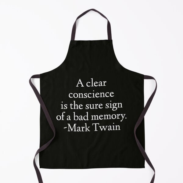 Item preview, Mark Twain Quote - A Clear Conscience designed and sold by StoaMart.