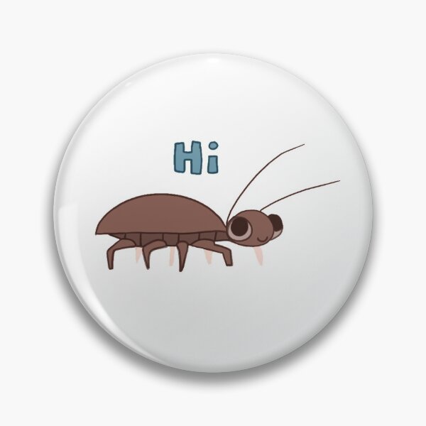 Item preview, friendly roach designed and sold by rainetherabbit.