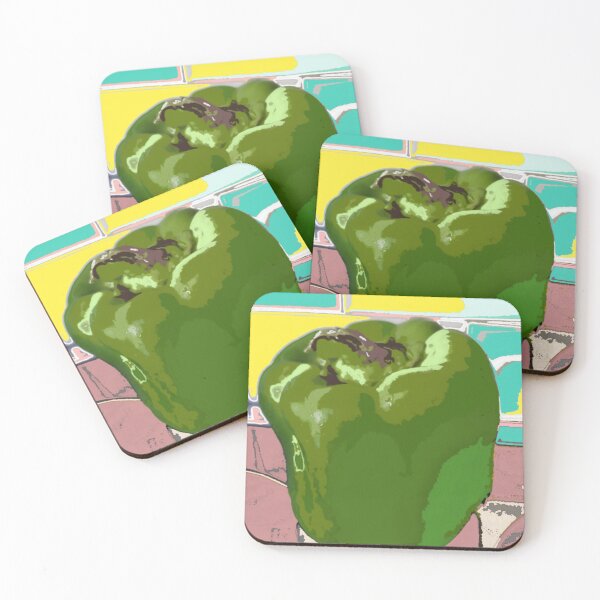 Item preview, Pop Art Pepper  - Teal/Yellow designed and sold by gallantgiraffe.