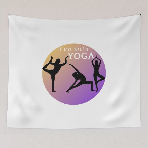 Item preview, Fun With Yoga designed and sold by BreatheInOutfit.