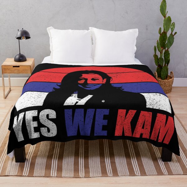 Artikelvorschau, Ja, wir Kam Distressed Retro Sunset - Kamala Harris entworfen und verkauft von RandomStuffShop.