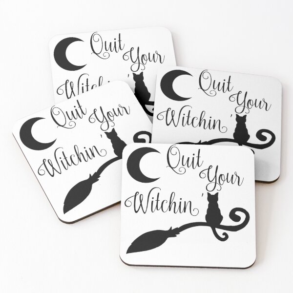 Item preview, Quit Your Witchin' designed and sold by sinsvirtues.