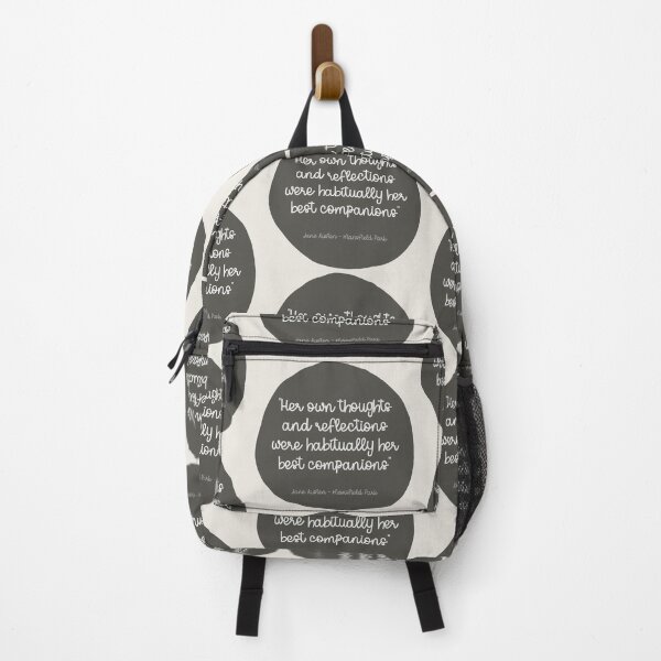 Item preview, Her own thoughts were her best companions- Mansfield Park Quote, Jane Austen designed and sold by heyitsclara.