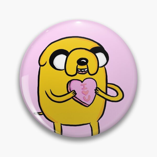 Item preview, Valentine's Day Jake - Adventure Time designed and sold by RoserinArt.