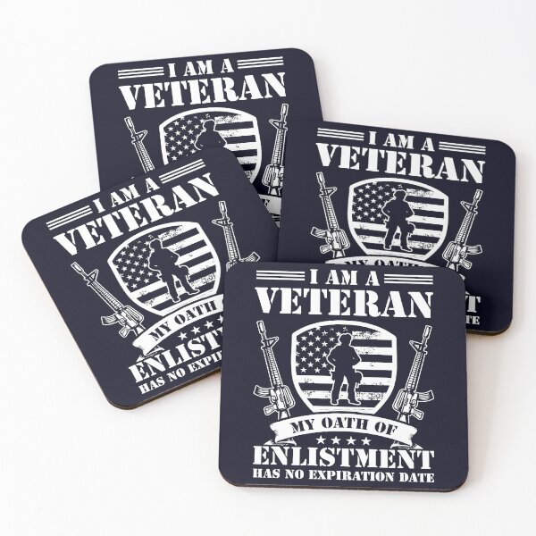 Item preview, My Veteran Oath of Enlistment has no experation date designed and sold by mmos.