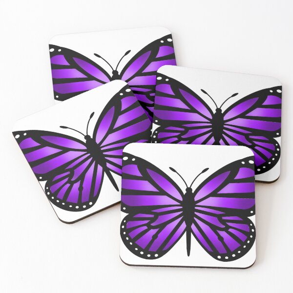 Item preview, purple butterfly designed and sold by charloottttee.