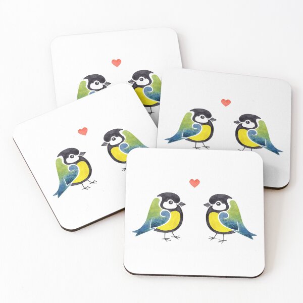 Artikelvorschau, Lovebirds - Kohlmeise entworfen und verkauft von Luckiduck.